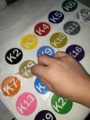 k series Micro-bright adhesive series engraving film, printing film, heat transfer consumables, clothing consumables details Picture